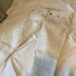 White jeans